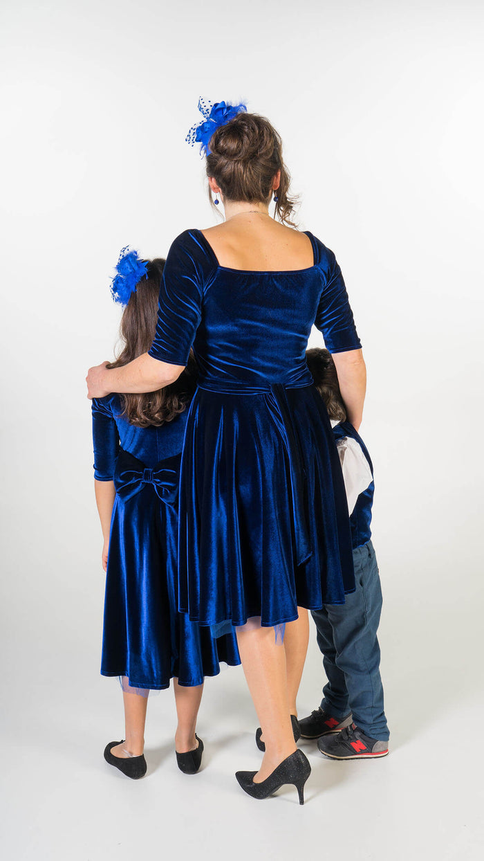 Moeder dochter zoon matching kleding en accessoires - twinning jurken - feestjurken - Mother daughter matching outfits | Just Like Mommy'z | Christmas Holiday Collection - Kerst Collectie - mummy and mini me