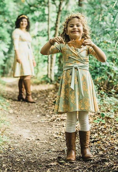Moeder en dochter twinning jurken - mum & me dresses mini-me outfits mama & me by Just Like Mommy'z