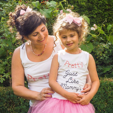 Shades of Pink necklace | Mama & Me