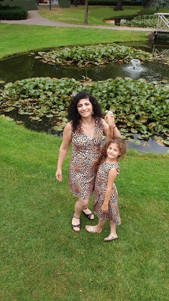 Moeder dochter jurk-twinning set-Me -mommy and me matching dresses Just Like Mommy'z